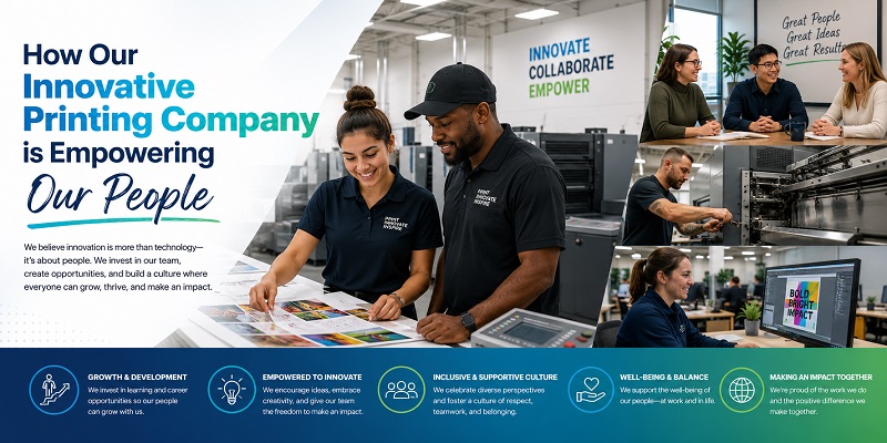 How our innovative printing company is empowering our people